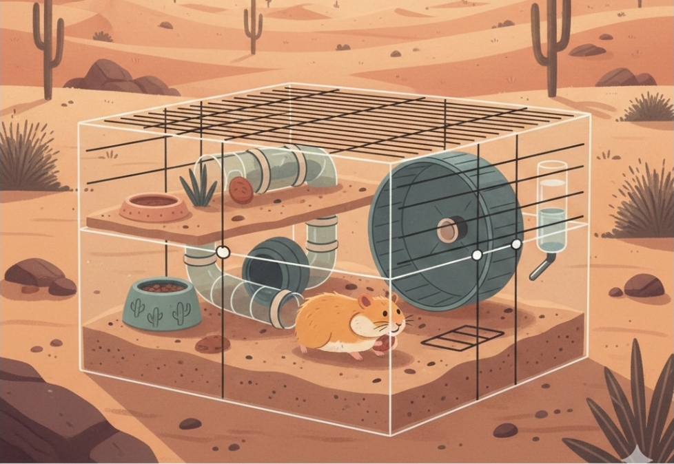 ◎ハムスターのケージの選び方とお薦め商品