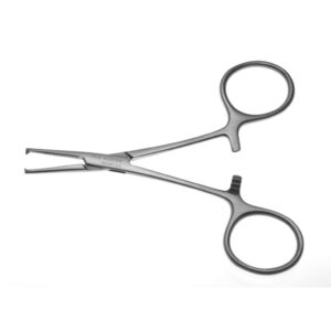 【Exoお薦め商品:モスキートレディース鉗子10(テン) 有鈎・直】モスキート止血鉗子 10cm 有鈎・直型 スリム