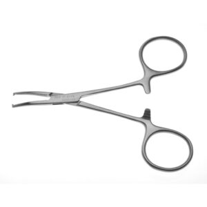 【Exoお薦め商品:モスキートレディース鉗子10(テン) 有鈎・反】モスキート止血鉗子 10cm 有鈎・反型 スリム