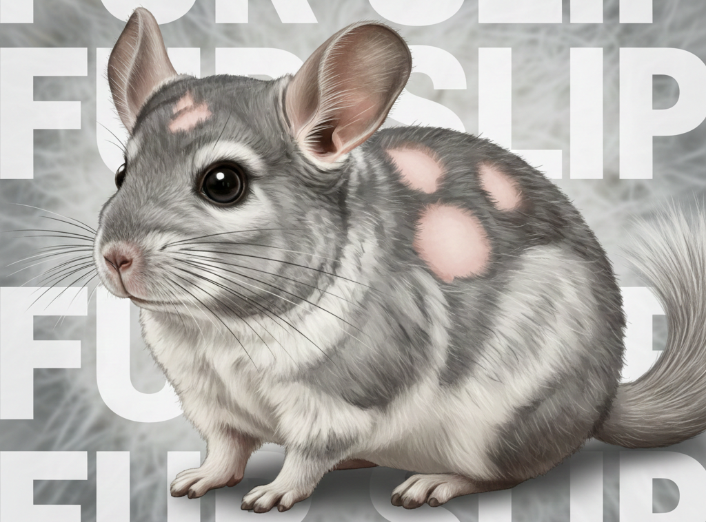 【生理】チンチラのファースリップ～驚くとハゲができる～