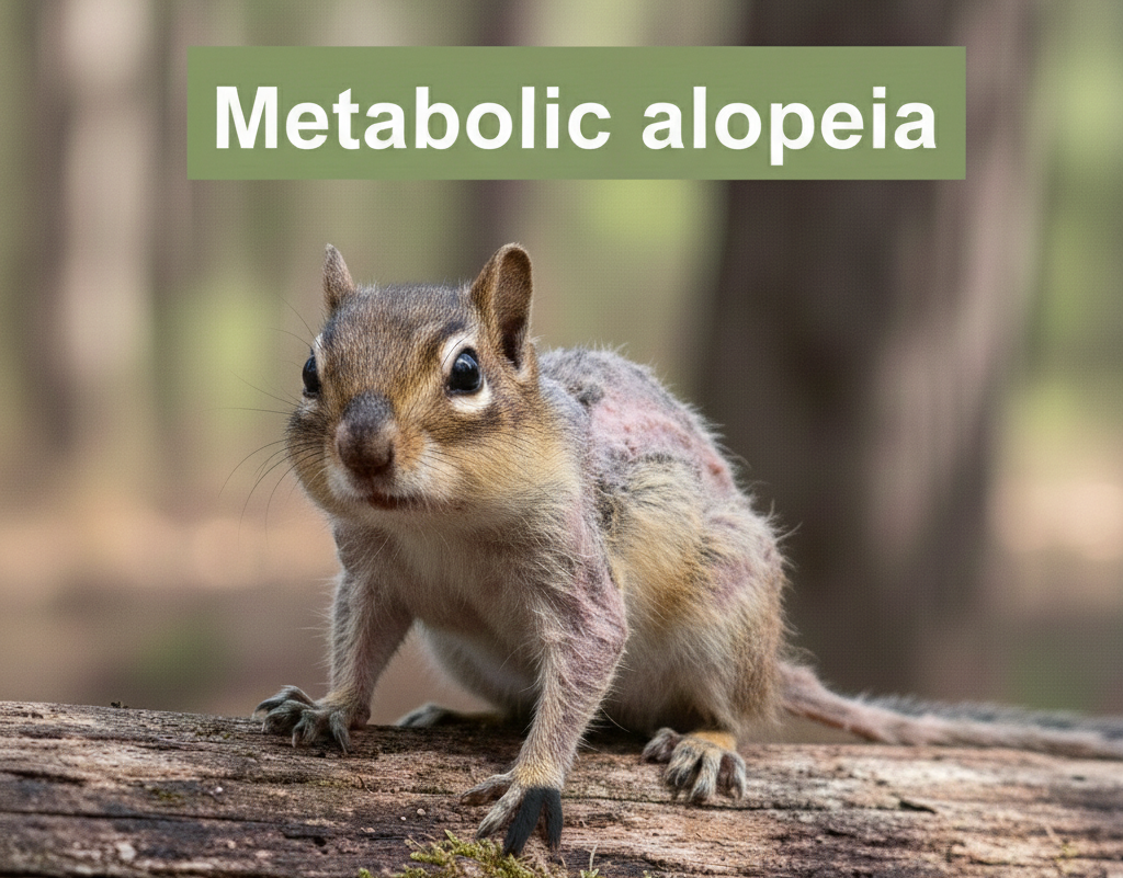 【病気】リスの代謝性脱毛