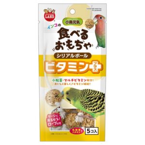 【 マルカン】インコのシリアルボール ビタミンプラス 5個