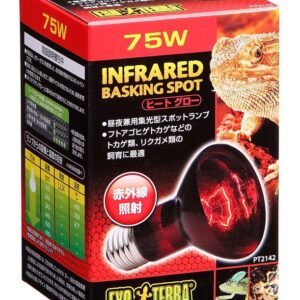 【ジェックス 】ヒートグロー 赤外線照射スポット ランプ 75W PT2142