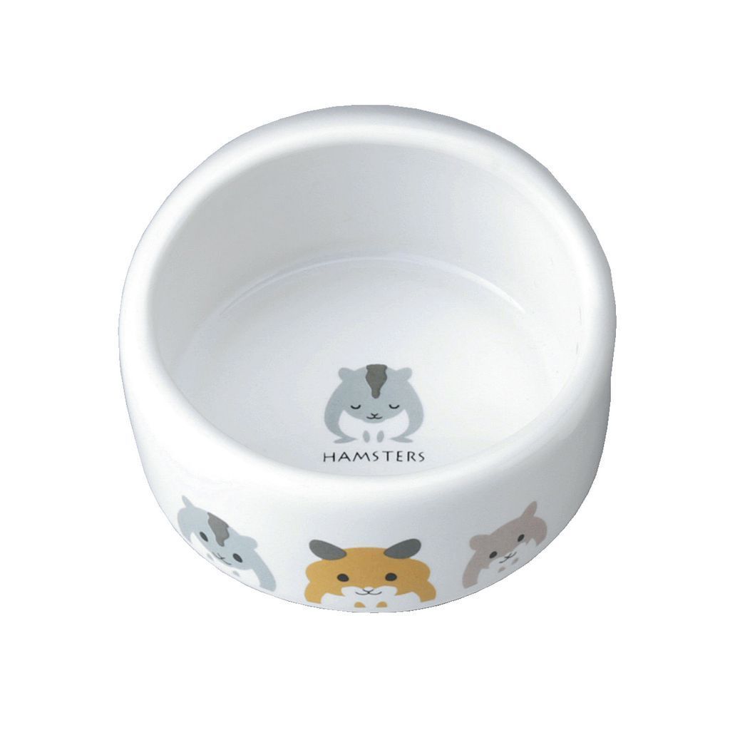 【マルカン】ハムちゃんのフード付食器