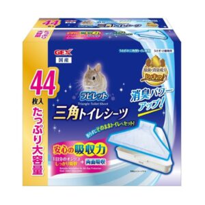 【ジェックス】ラビレット 三角トイレシーツ 44枚