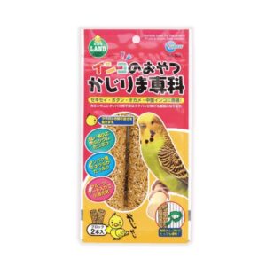 【 マルカン】インコのおやつ かじりま専科 2本入(専用クリップ付)