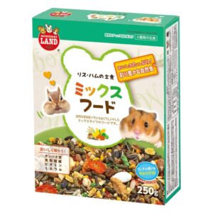 【マルカン】リス・ハムの主食ミックスフード 250g