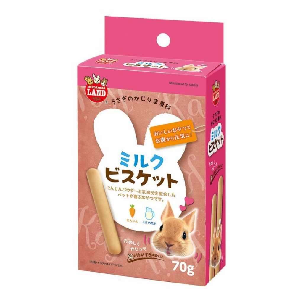 【マルカン】かじりま専科 ミルクビスケット 70g