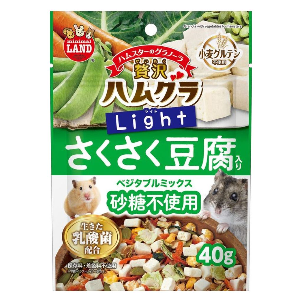 【マルカン】贅沢ハムグラ ライト ヘルシーベジタブルミックス 40g