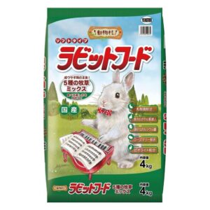 【イースター】動物村 ラビットフード 5種の牧草ミックス 4kg