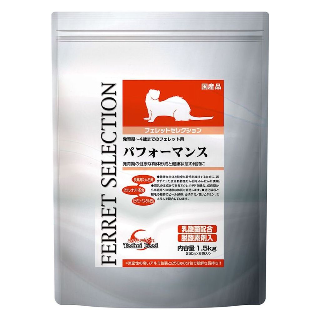 【イースター】フェレットセレクション パフォーマンス 1.5kg(250g×6袋)