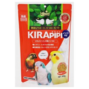 【 キョーリン】キラピピ インコ 中粒 300g