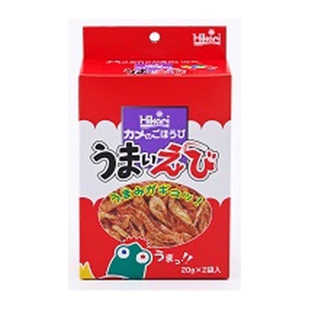 【 キョーリン】カメのごほうび うまいえび 20g×2袋入