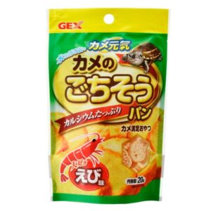 【ジェックス 】カメ元気 カメのごちそうパン えび 20g