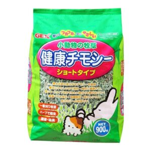 【ジェックス】小動物の牧草 健康チモシー ショートタイプ 900g