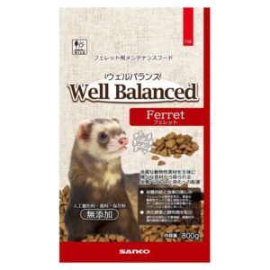 【三晃商会】ウェルバランス フェレットフード 800g