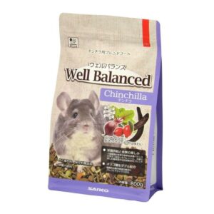 【三晃商会】ウェルバランス チンチラフード 800g